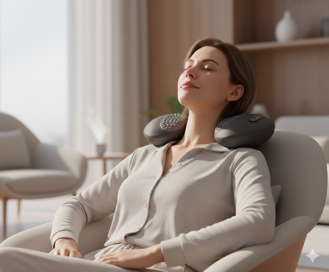 BackRelief Pro Massage Pillow