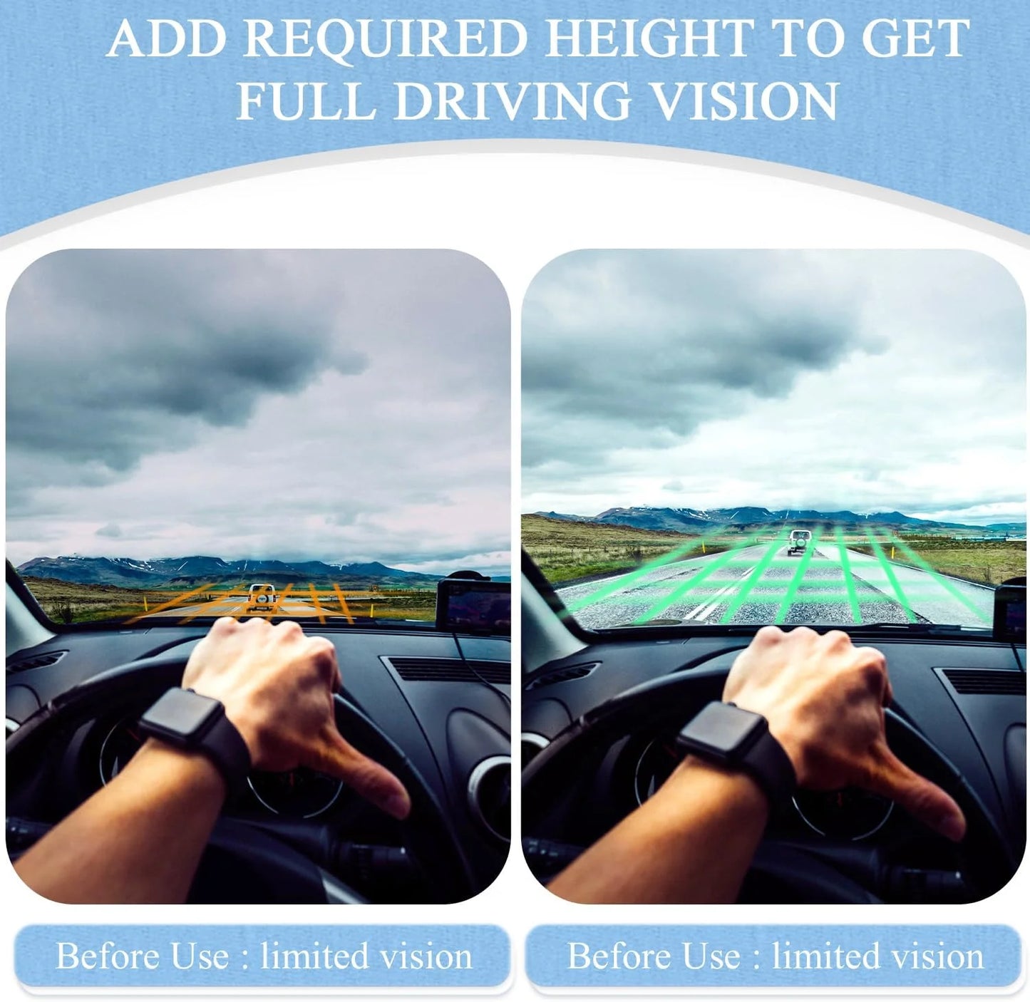 Ergonomic Memory Foam Support Cushion