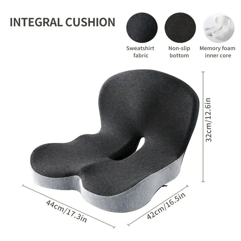 Ergonomic Memory Foam Support Cushion