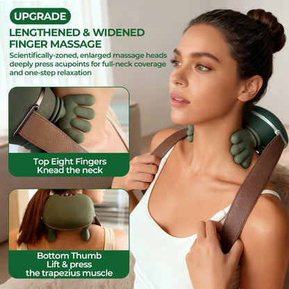 Bionic Neck & Shoulder Massage Shawl – Wireless Cervical Kneading Therapy
